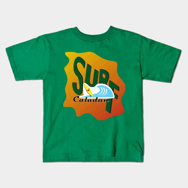 Surf Caladan! Kids T-Shirt by ceej1313